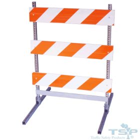 Steel Type 3 Breakaway Barricade, FHWA NCHRP 350 Approved