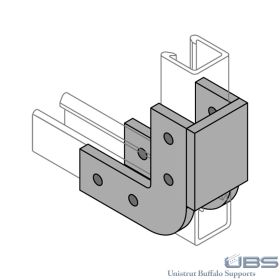 Fiberglass Unistrut 90 Degree Bracket - 50PU-2008 (Options: 1-5/8")