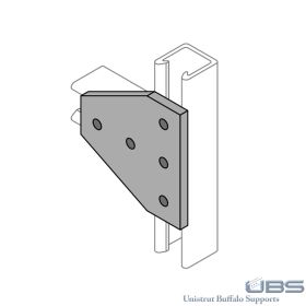 Fiberglass Unistrut Channel Brackets - 20P-2826 (Options: Grooved)