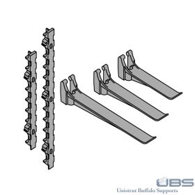 Fiberglass Unistrut Power Rack Stanchion - 20N-STA33 (Options: 33-5/16" Stanchion)