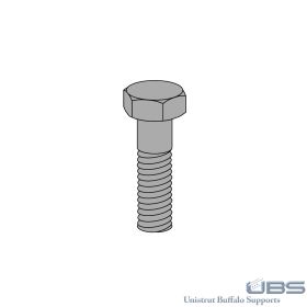 Fiberglass Unistrut Hex Bolt (Options: without Flange) - 625PU-150 (Options: 5/8" x 1-1/2")