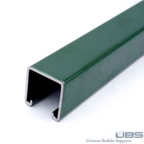 Unistrut P1000-05GR: 1-5/8" x 1-5/8", 12ga Solid Channel, Perma Green III Finish, 5 Feet