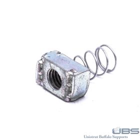 Unistrut P1008 HG: 3/8"-16 Spring Nut, Hot Dip Galvanized