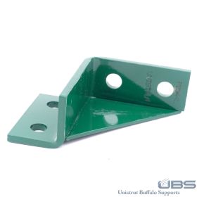 Unistrut P2344L GR Wing Bracket, Left - P2344L-GR (Options: Left)