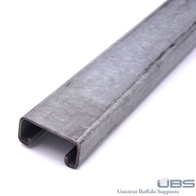 Unistrut P4100 Shallow Strut, 14 Ga, 10 FT, Type 304 SS - P4100-10SS (Options: Stainless Steel Options: Type 304, 10 Feet)