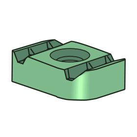 Unistrut P4012 EG Channel Nut - P4012-EG (Options: 5/8"-11)