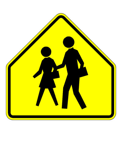 school zone sign
