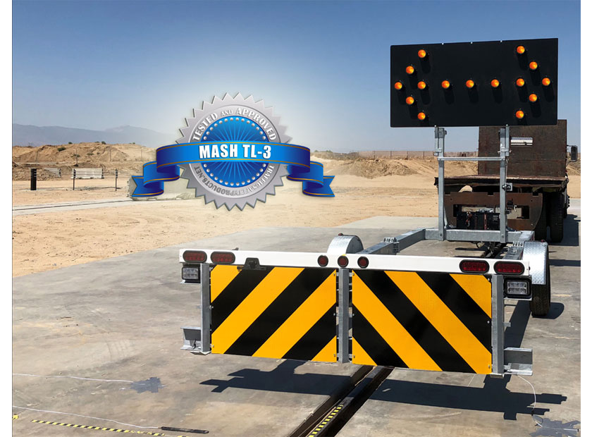 Gregory TTMA-200 MASH Approved Truck Mounted Crash Attenuation Trailer