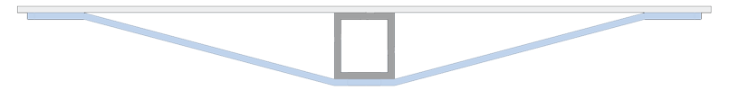 Telespar Sign Brace System Profile Drawing